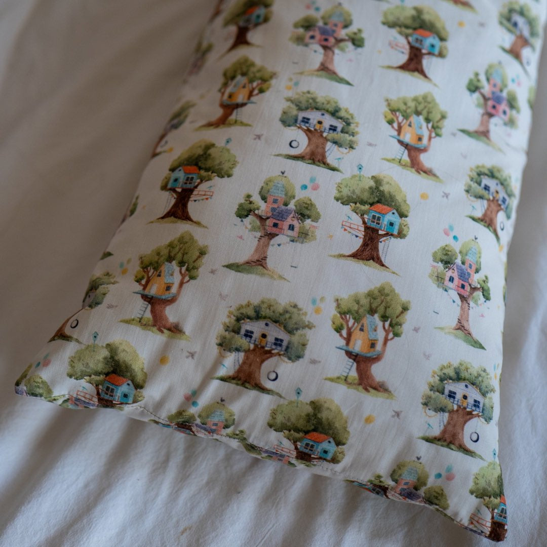 Kinderkussenhoes – Katoen - Tree House image 0